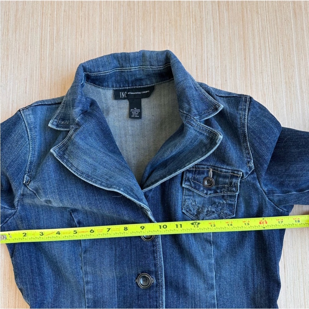 International Concepts Denim Jacket - Picture 9 of 10